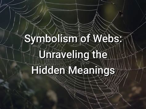 Spider web magic